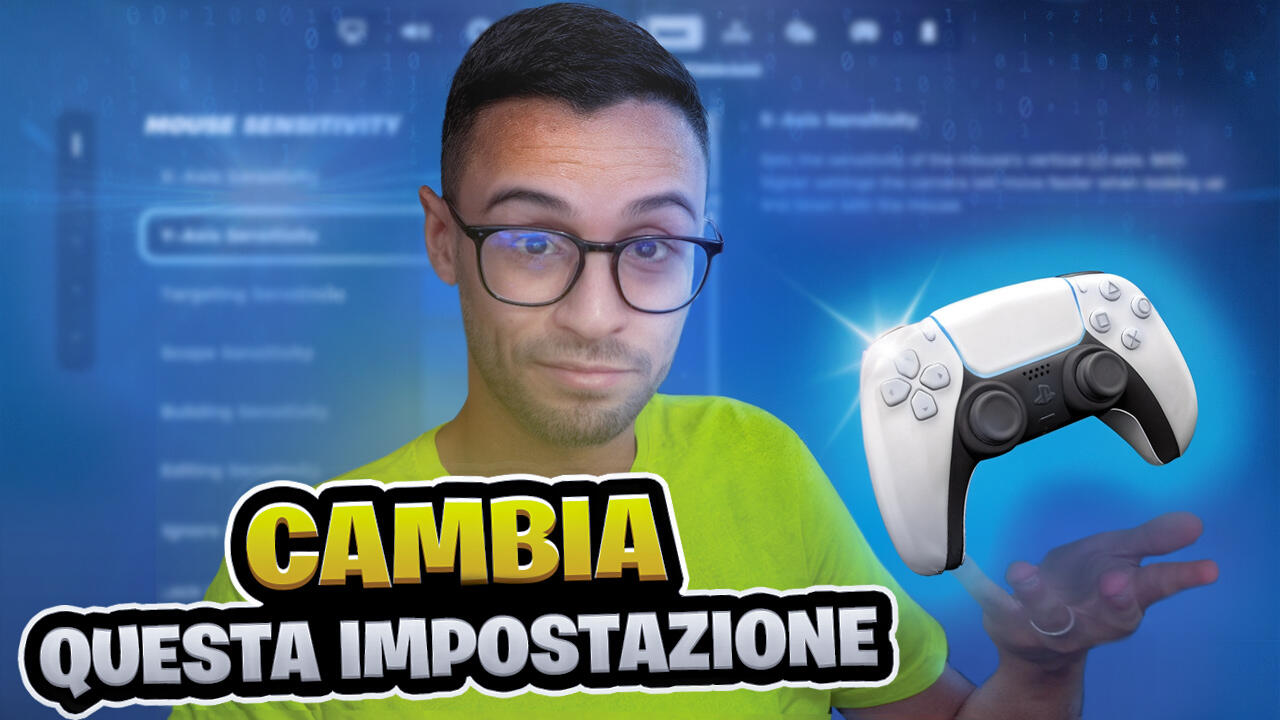 ErDT | Cambia SUBITO questa NUOVA IMPOSTAZIONE per il PAD su FORTNITE!